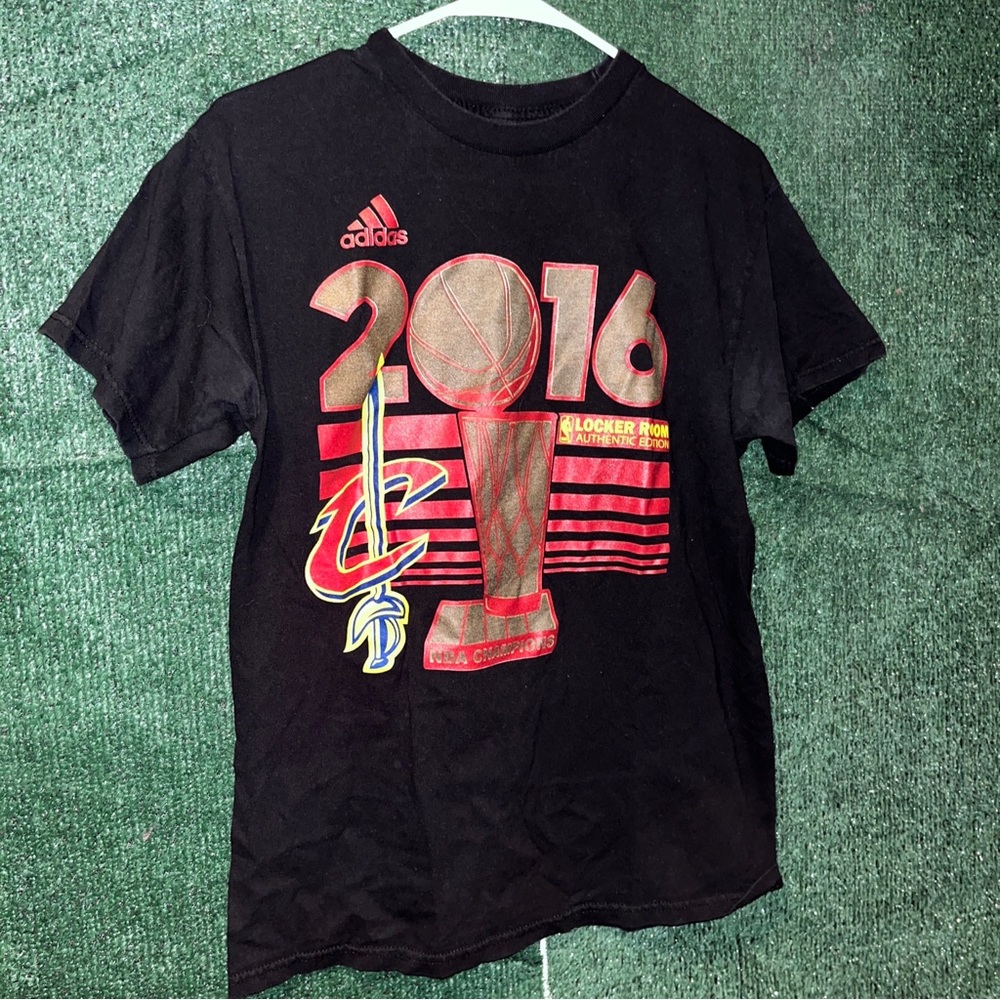 Cleveland Cavaliers CAVS 2016 Champions Black Shirt S NBA Ohio